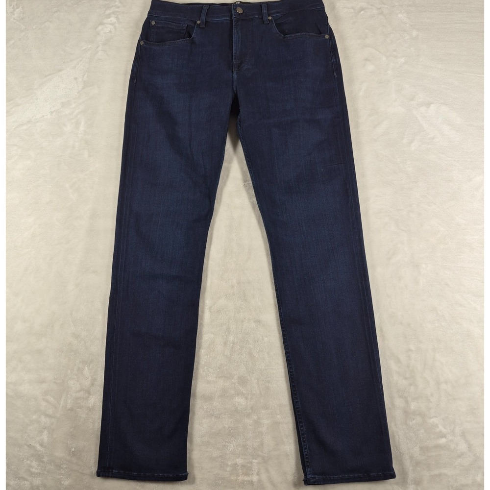 7 For All Mankind Luxe Performance Plus Slimmy Jeans Men's‎ 34x33 Blue Stretch